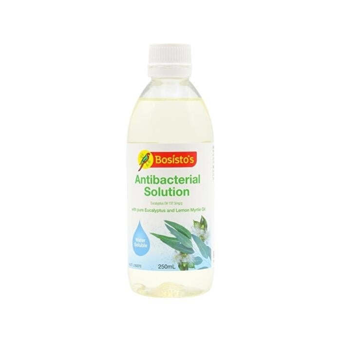 BOSISTOS Bosistos 250ml Antibacterial Solution With Pure Eucalyptus And Leon Myrtle Oil 3 pieces Image 1