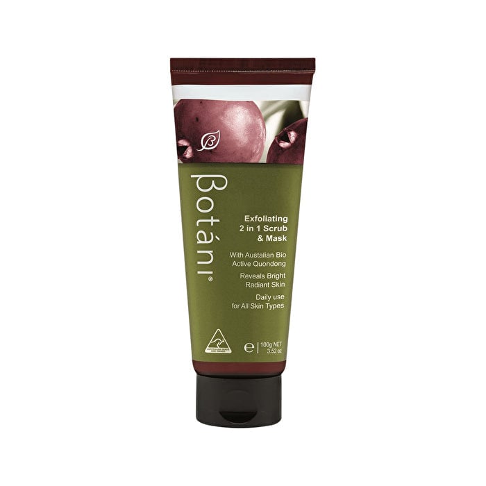 Botani Exfoliating 2 in 1 Scrub and Mask 100g Image 1