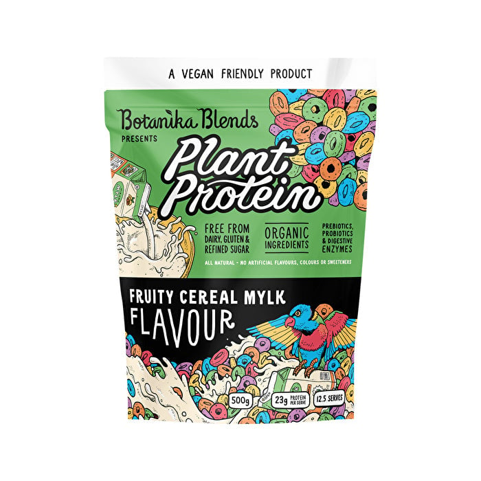 Botanika Blends Plant Protein Fruity Cereal Mylk 500g Image 1