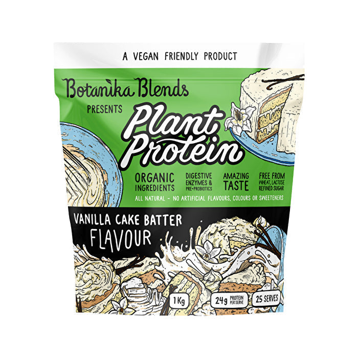 Botanika Blends Plant Protein Vanilla Cake Batter 1kg Image 1