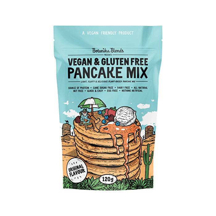 Botanika Blends Vegan and Gluten Free Pancake Mix Original 120g Image 1