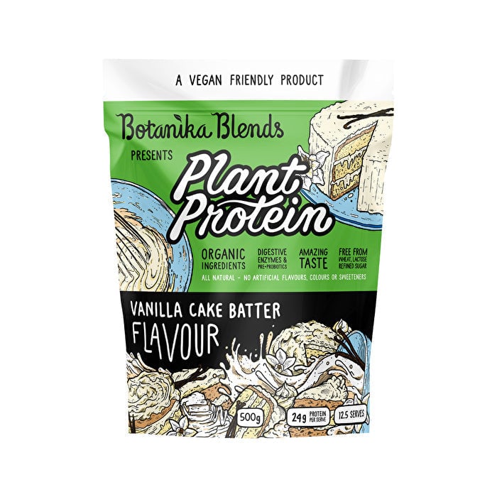 Botanika Blends Plant Protein Vanilla Cake Batter 500g Image 1