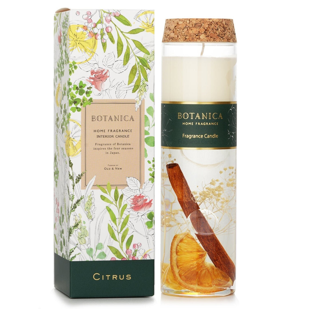 Botanica Home Fragrance with Interior Candle - Citrus 90g Image 2