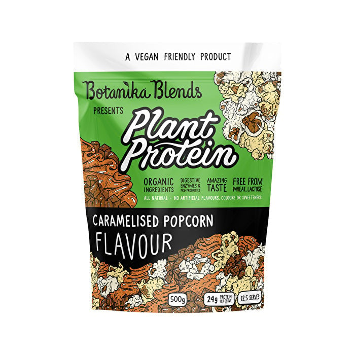 Botanika Blends Plant Protein Caramelised Popcorn 500g Image 1