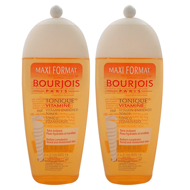 Bourjois Maxi Format Vitamin-Enriched Toner by Bourjois for Women - 8.4 oz Toner - Pack of 2 Image 1