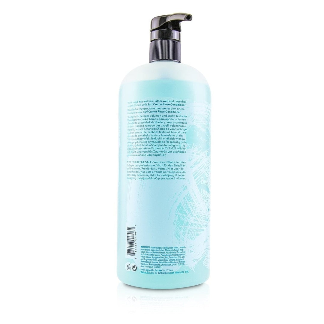 Bumble and Bumble Surf Foam Wash Shampoo (Fine to Medium Hair) 1000ml/33.8oz Image 4