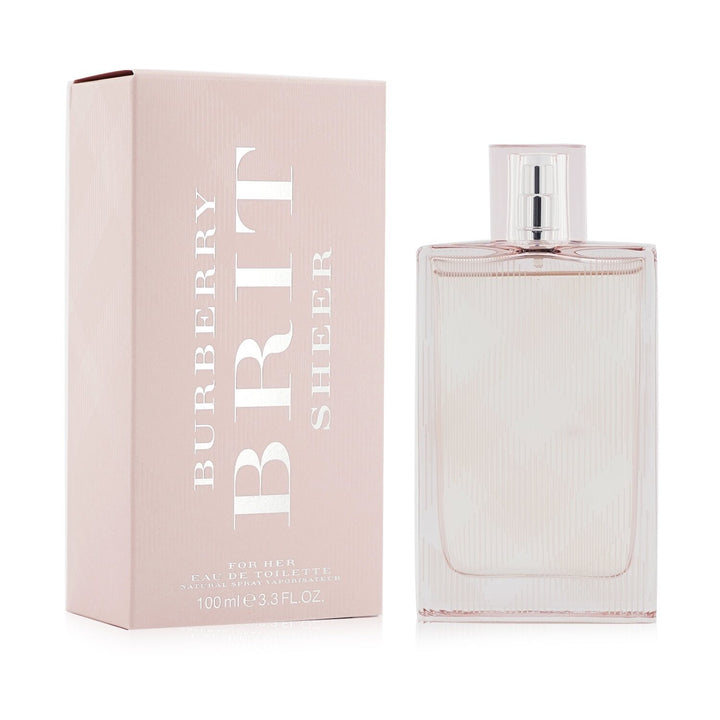 Burberry Brit Sheer Eau De Toilette Spray 100ml/3.3oz Image 2