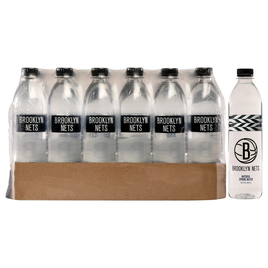 Brooklyn Nets Brooklyn Nets Pet Water Bottle by Brooklyn Nets for Unisex - 24 x 16.9 oz Water Image 1