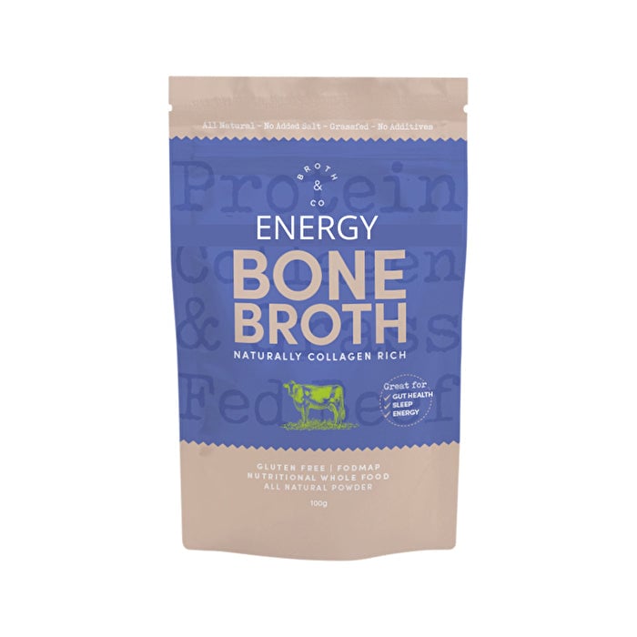 Broth and Co Energy Bone Broth Powder 100g Image 1