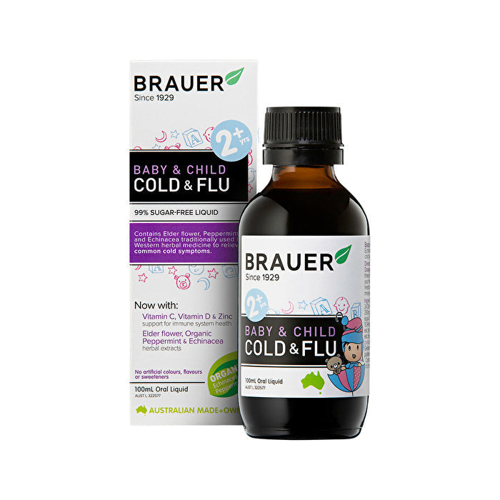 Brauer Baby and Child Cold and Flu 100ml Image 1