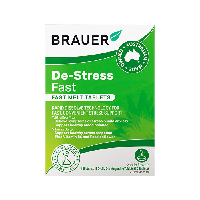 Brauer De-Stress Fast Melt Vanilla 60t Image 1