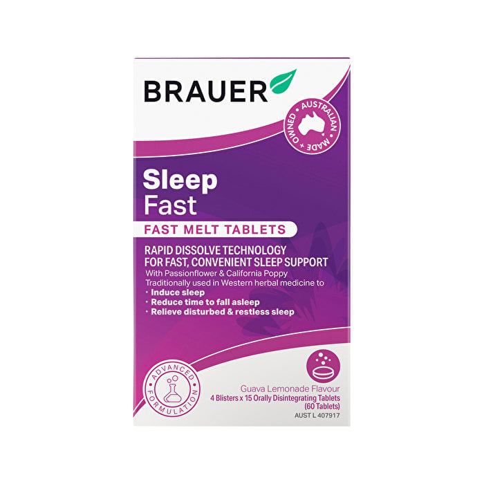 Brauer Sleep Fast Fast Melt Guava Lemonade 60t Image 1