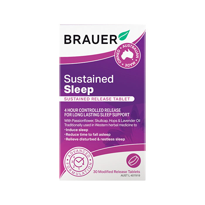 Brauer Sustained Sleep Sustained Release 30t Image 1