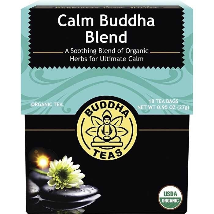 Buddha Teas Organic Herbal Tea Bags Calm Buddha Blend 18pk Image 1