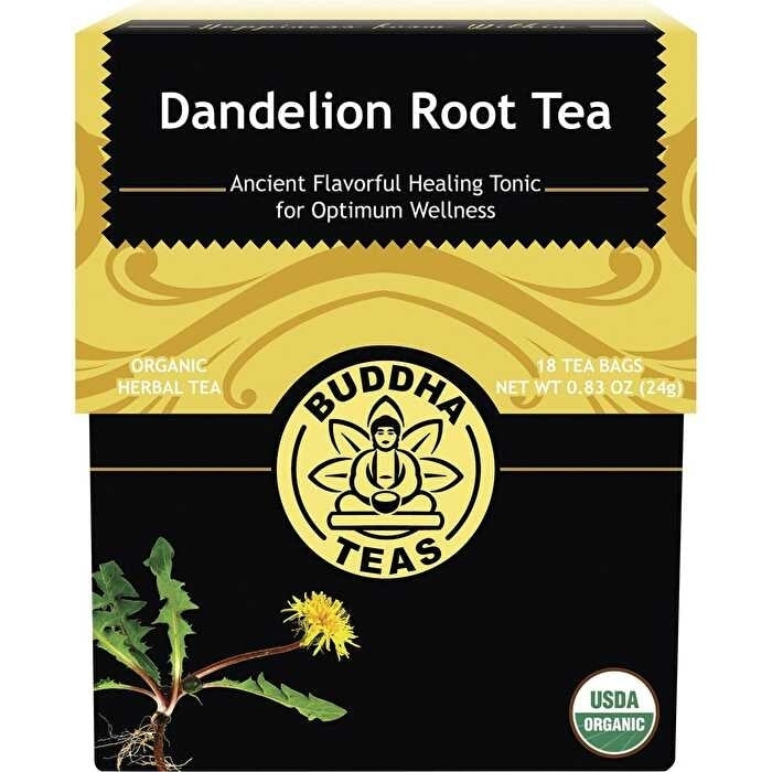 Buddha Teas Organic Herbal Tea Bags Dandelion Root Tea 18pk Image 1