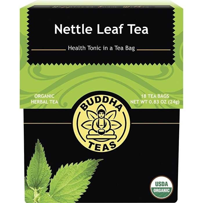 Buddha Teas Organic Herbal Tea Bags Nettle Leaf Tea 18pk Image 1