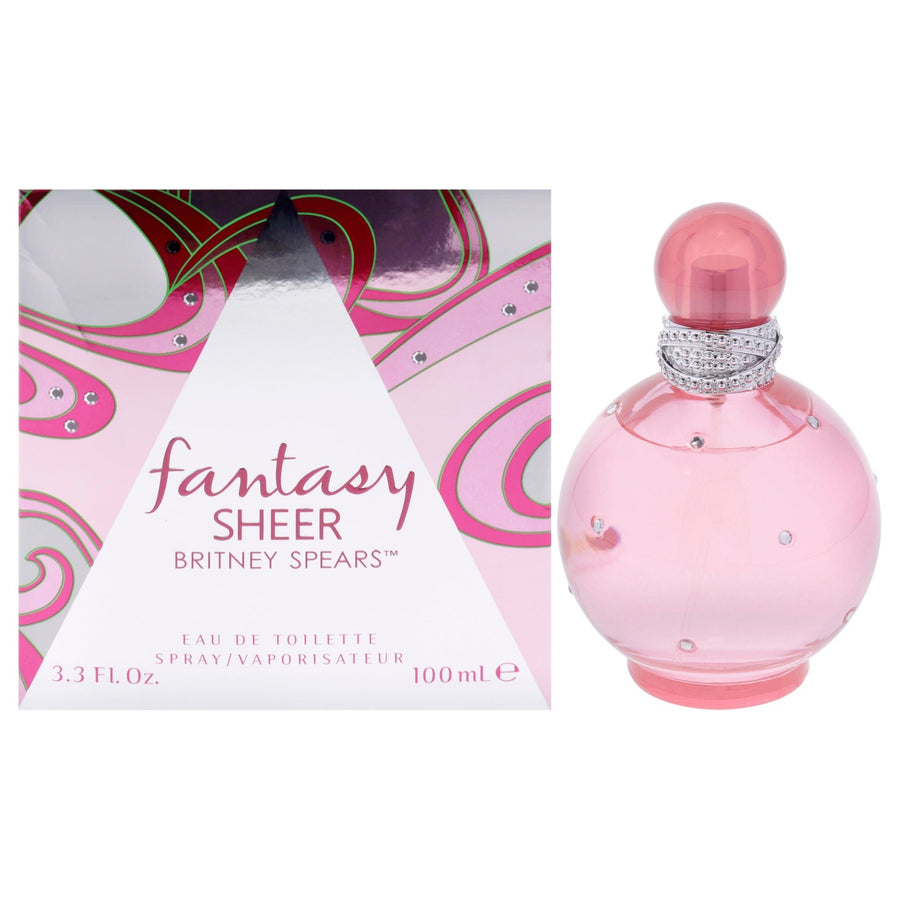 Britney Spears Fantasy Sheer by Britney Spears for Women - 3.3 oz EDT Spray Image 1