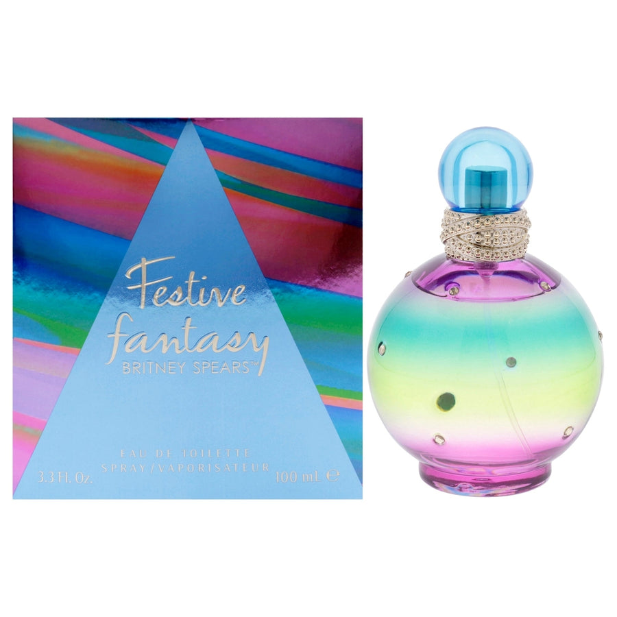 Britney Spears Festive Fantasy by Britney Spears for Women - 3.3 oz EDT Spray Image 1