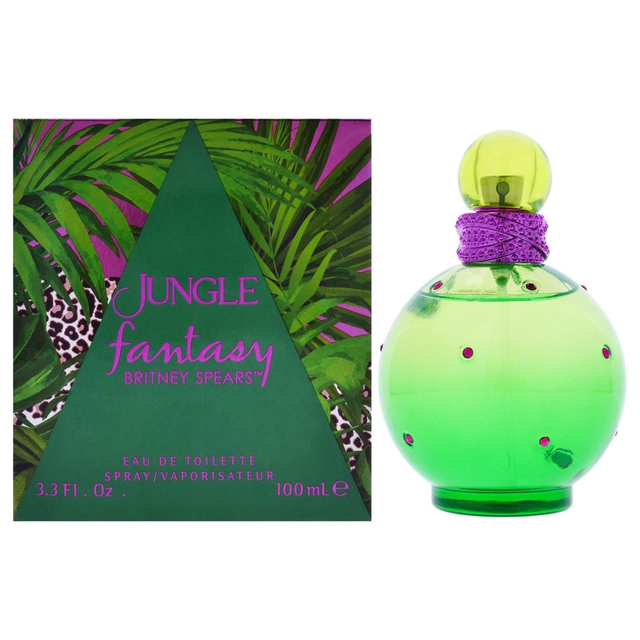 Britney Spears Jungle Fantasy by Britney Spears for Women - 3.3 oz EDT Spray Image 1