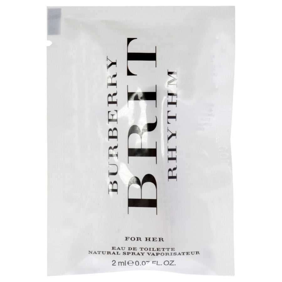 Burberry Burberry Brit Rhythm by Burberry for Women - 2 ml EDT Spray Vial (Mini) Image 1