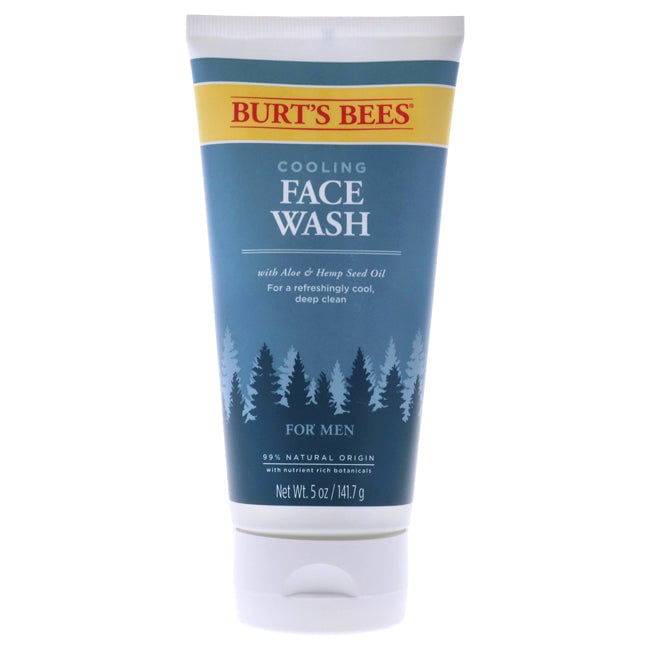 Burts Bees Cooling Face Wash by Burts Bees for Men - 5 oz Cleanser Image 1