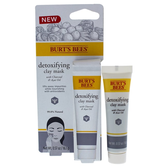 Burts Bees Detoxifying Clay Mask by Burts Bees for Unisex - 0.57 oz Mask Image 1