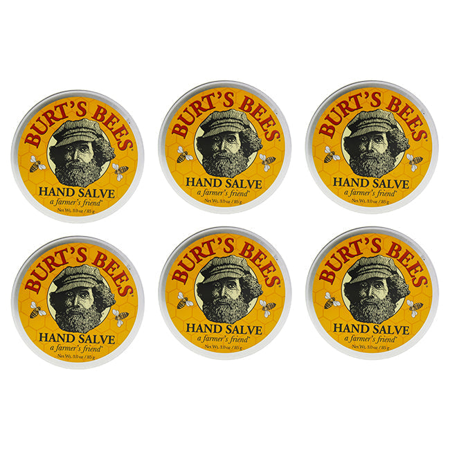 Burts Bees Hand Salve by Burts Bees for Unisex - 3 oz Cream - Pack of 6 Image 1