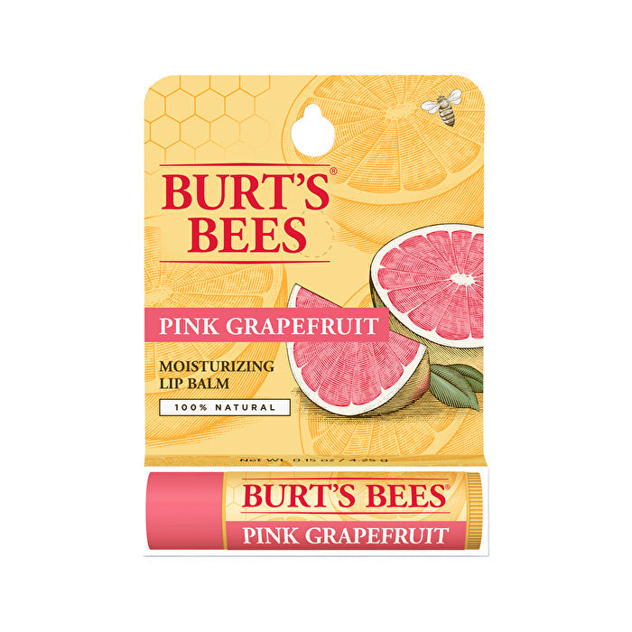 Burts Bees Burts Bees Lip Balm Pink Grapefruit Refreshing Tube 4.25g Image 1