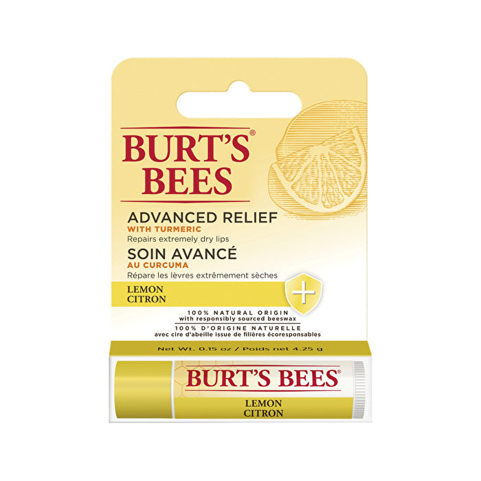 Burts Bees Burts Bees Lip Balm Advanced Relief Lemon 4.25g Image 1