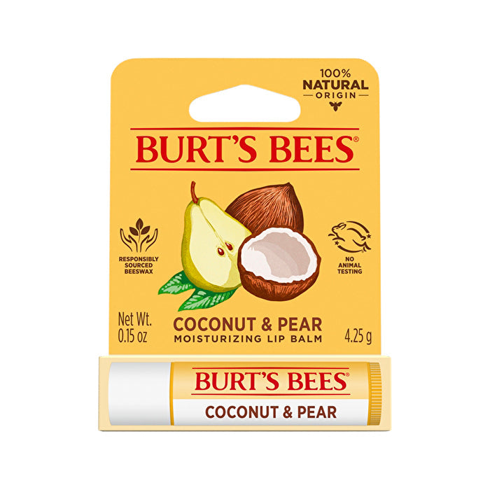 Burts Bees Burts Bees Moisturising Lip Balm Coconut and Pear 4.25g Image 1