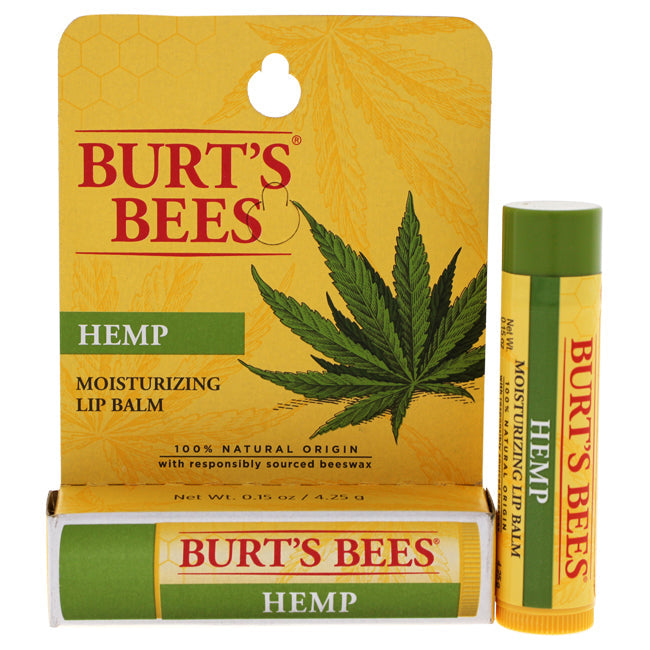 Burts Bees Hemp Moisturizing Lip Balm Blister by Burts Bees for Unisex - 0.15 oz Lip Balm Image 1