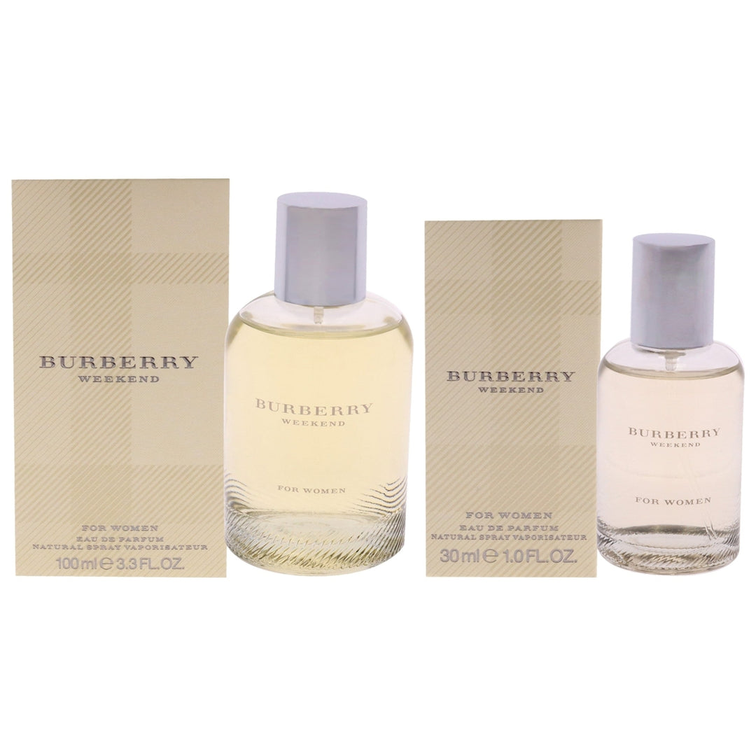 Burberry Burberry Weekend Kit by Burberry for Women - 2 Pc Kit 3.3oz EDP Spray 1oz EDP Spray Image 1