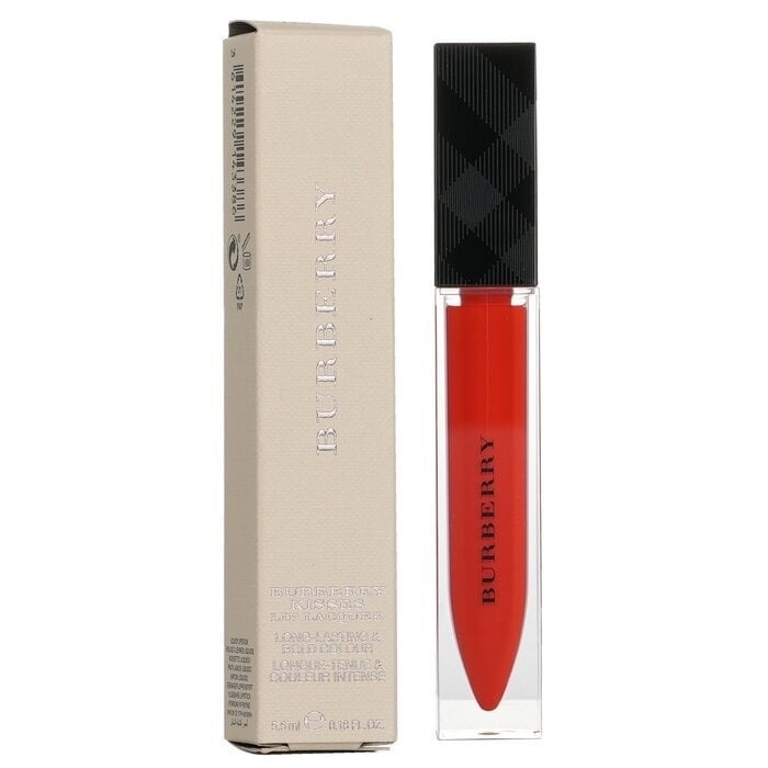 Burberry Kisses Lip Lacquer - No. 35 Tangerine Red 5.5ml/0.18oz Image 2