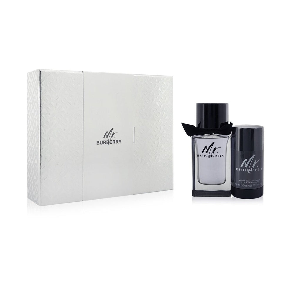 Burberry Mr. Burberry Coffret: Eau De Toilette Spray 100ml/3.3oz + Deodorant Stick 70g/2.4oz 2pcs Image 2