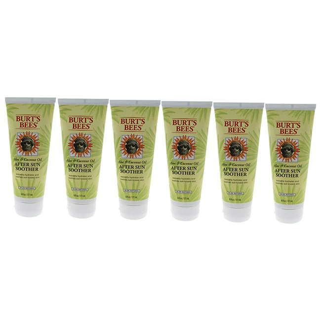 Burts Bees Aloe and Coconut Oil After Sun Soother by Burts Bees for Unisex - 6 oz Oil - Pack of 6 Image 1