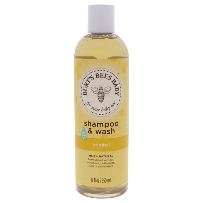 Burts Bees Baby Bee Shampoo and Wash Original by Burts Bees for Kids - 12 oz Shampoo and Body Wash Image 1