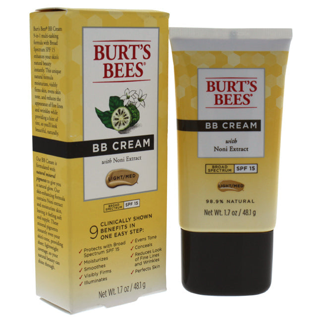 Burts Bees BB Cream SPF 15 - Light/Medium by Burts Bees for Women - 1.7 oz Makeup Image 1