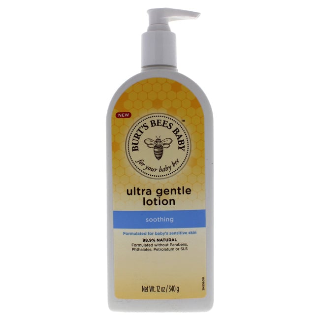 Burts Bees Baby Ultra Gentle Lotion - Soothing by Burts Bees for Kids - 12 oz Body Lotion Image 1