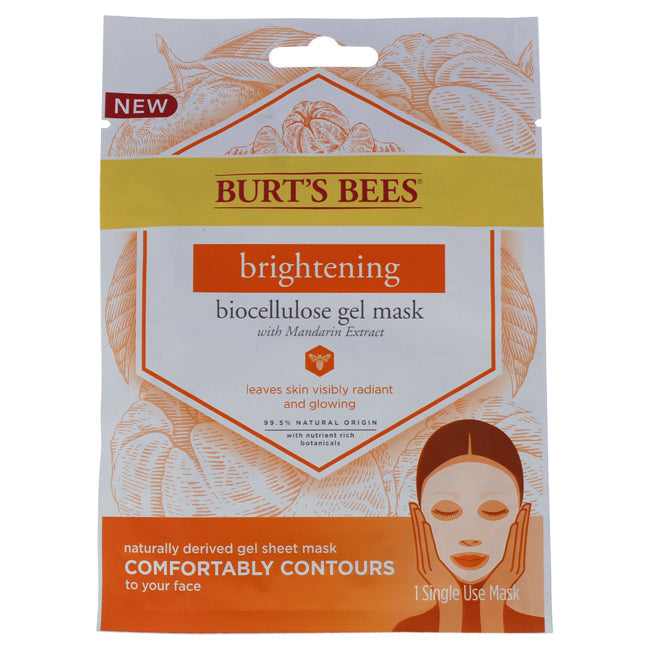 Burts Bees Brightening Biocellulose Gel Face Mask by Burts Bees for Women - 1 Pc Mask Image 1