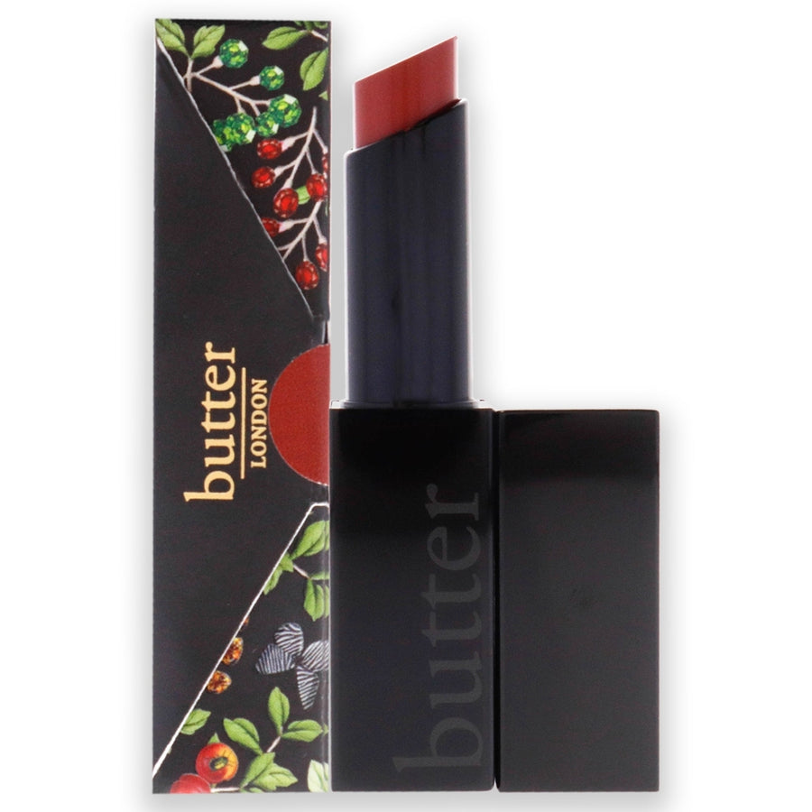 Butter London Plush Rush Satin Matte Lipstick - Ignited by Butter London for Women - 0.1 oz Lipstick Image 1