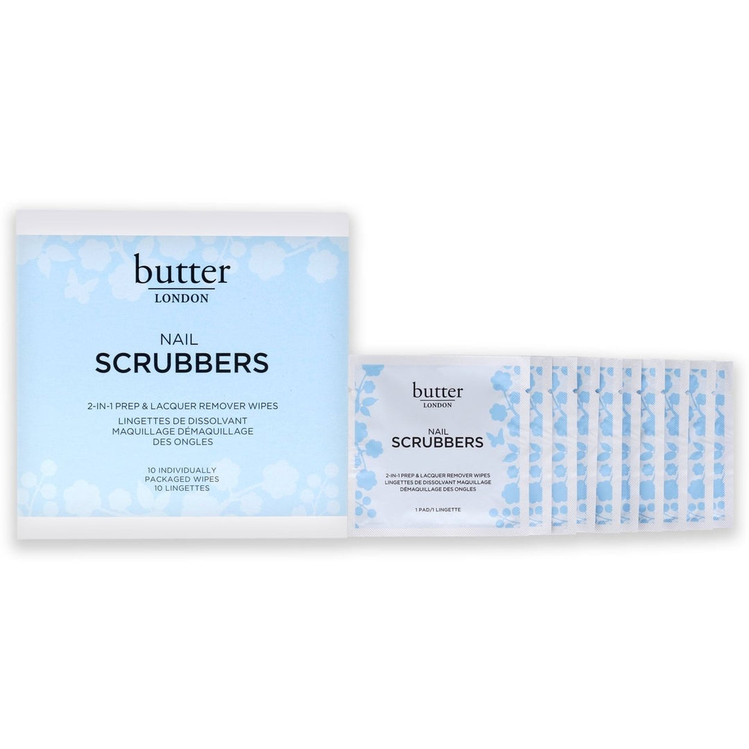 Butter London Nail Scrubbers by Butter London for Women - 10 Pc Wipes Image 1