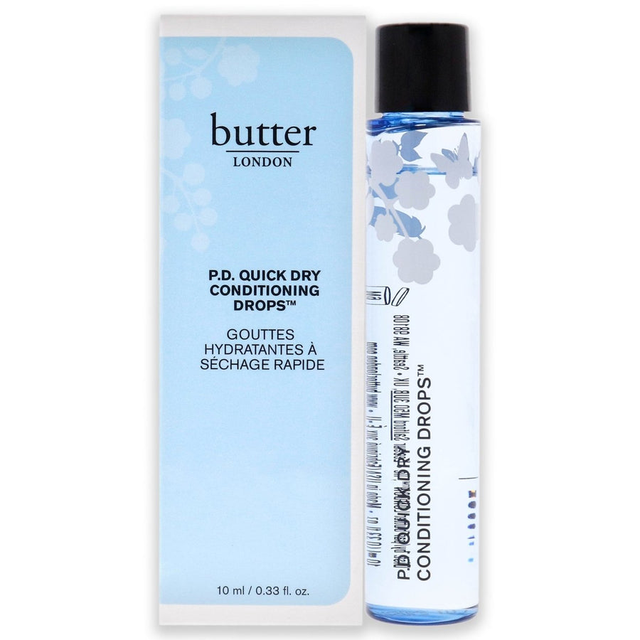 Butter London P.D. Quick Dry Conditioning Drops by Butter London for Women - 0.33 oz Nail Treatment Image 1