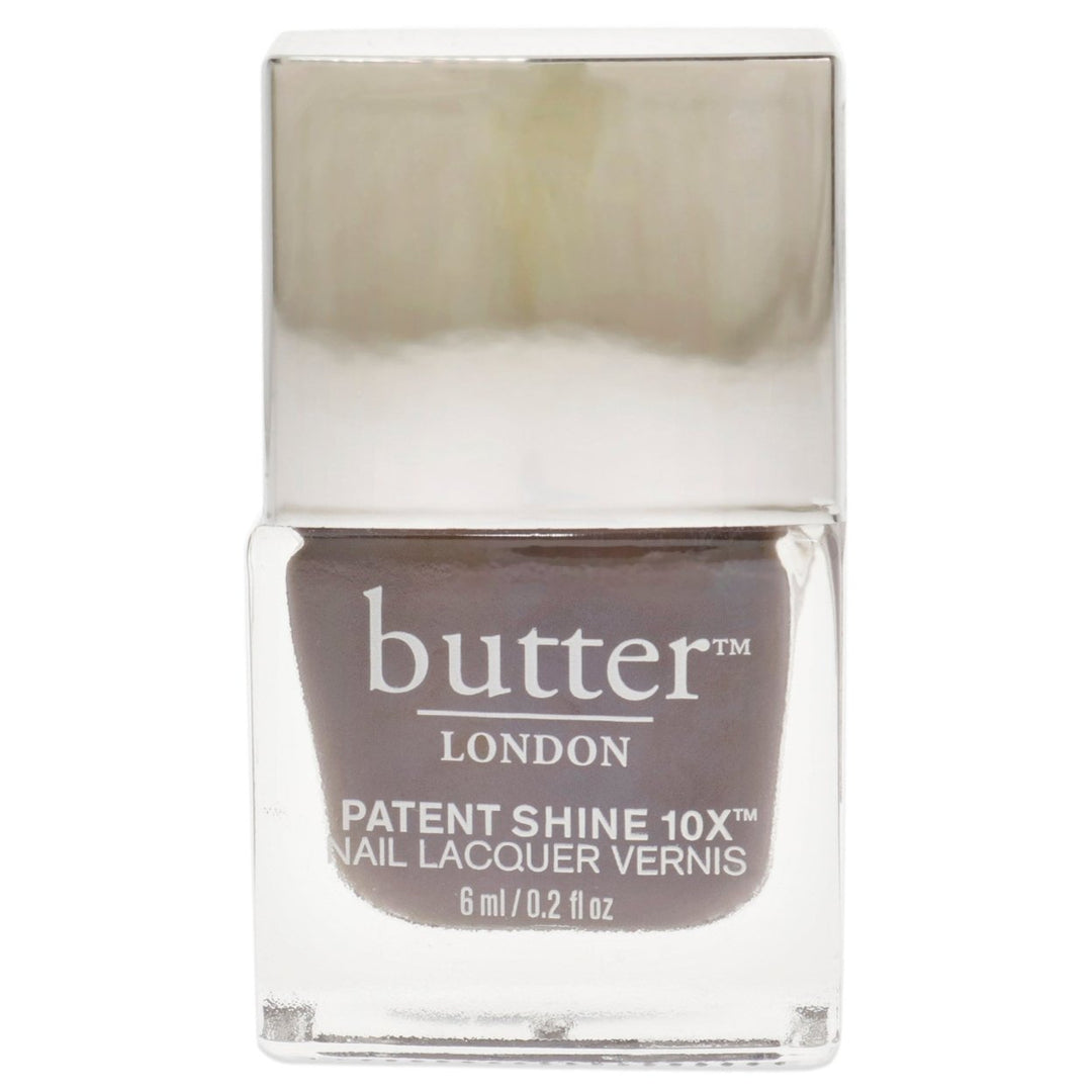 Butter London Patent Shine 10X Nail Lacquer - Mink Grey by Butter London for Women - 0.2 Nail Polish Image 1