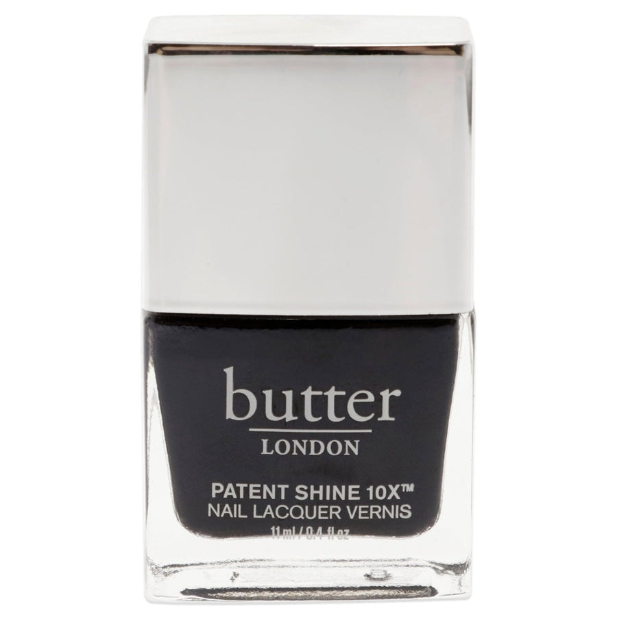 Butter London Patent Shine 10X Nail Lacquer - Union Jack Black by Butter London for Women - 0.4 oz Nail Polish Image 1