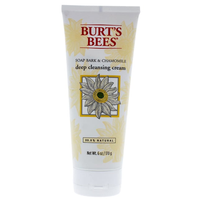 Burts Bees Soap Bark and Chamomile Deep Cleansing Cream by Burts Bees for Unisex - 6 oz Soap Image 1