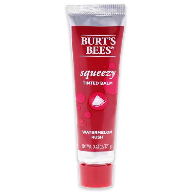 Burts Bees Squeezy Tinted Lip Balm - Watermelon Rush by Burts Bees for Women - 0.43 oz Lip Balm Image 1