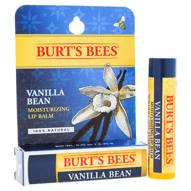 Burts Bees Vanilla Bean Moisturizing Lip Balm Blister by Burts Bees for Unisex - 0.15 oz Lip Balm Image 1