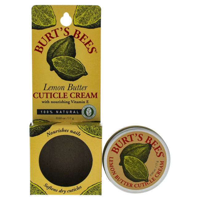 Burts Bees Lemon Butter Cuticle Cream by Burts Bees for Unisex - 0.6 oz Cuticle Cream Image 1