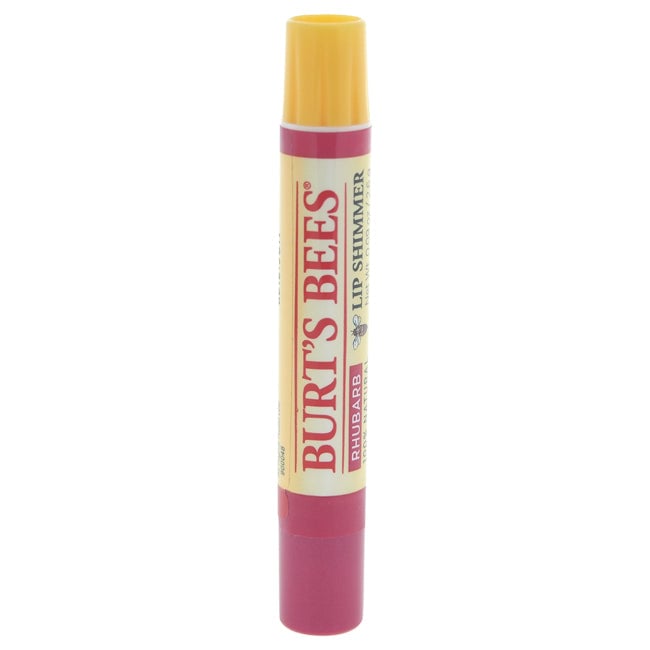 Burts Bees Lip Shimmer - Rhubarb by Burts Bees for Women - 0.09 oz Lip Balm Image 1