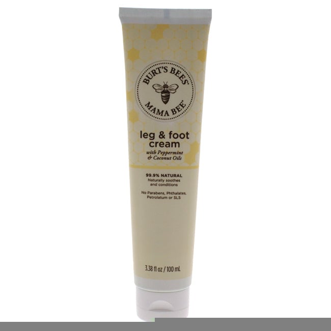 Burts Bees Mama Bee Leg and Foot Creme by Burts Bees for Women - 3.38 oz Cream Image 1